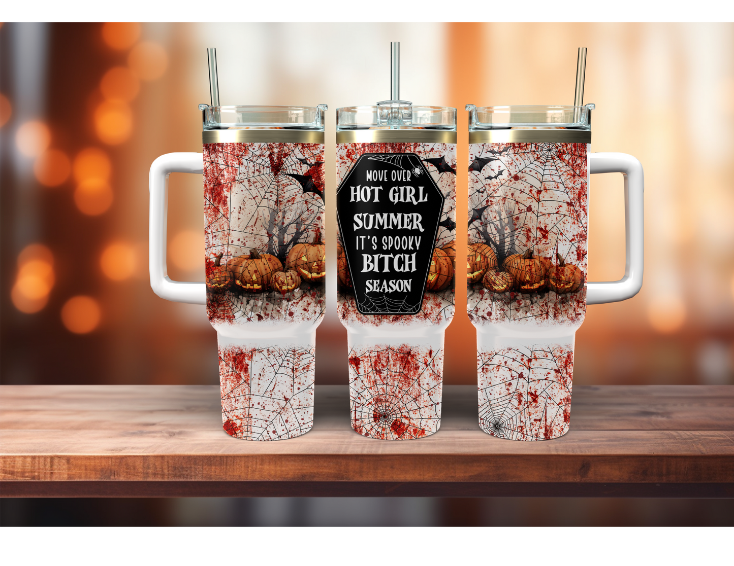 Spooky Bitch Season Tumbler