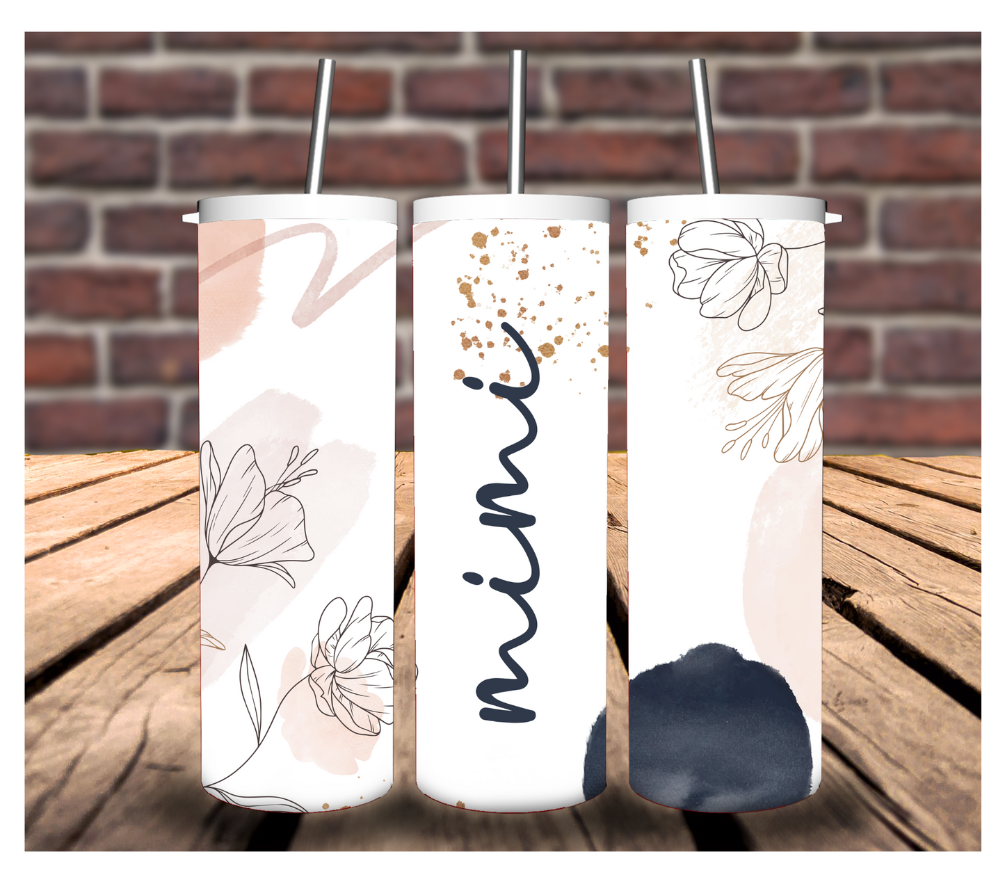 mimi cup with flowers