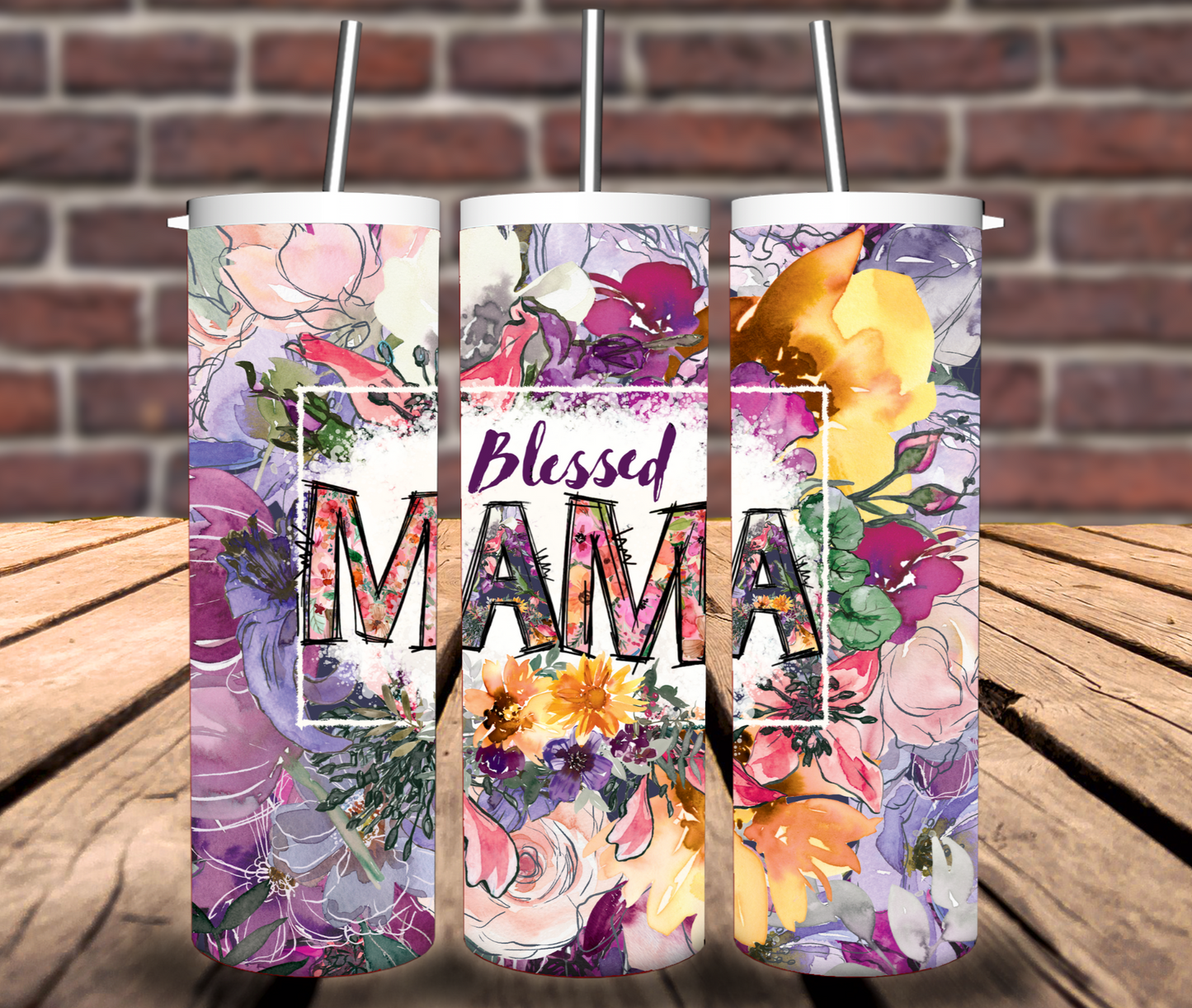 Blessed MAMA floral