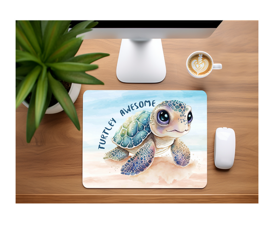 Turtle Awesome Mousepad