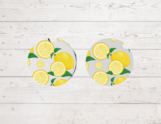 Lemon Car Coasters