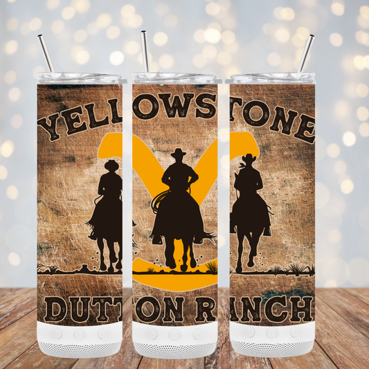 Yellowstone Dutton Ranch Speaker Tumbler