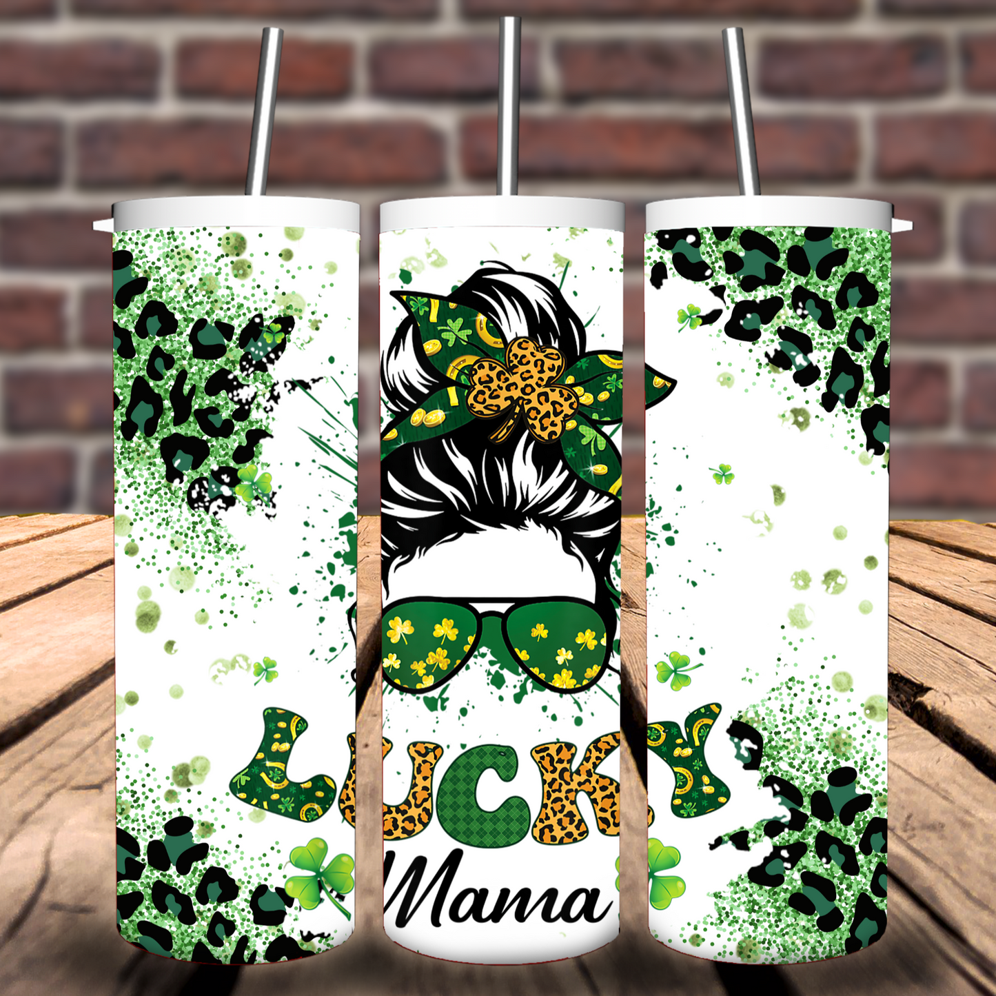 Lucky Mama Matte Tumbler