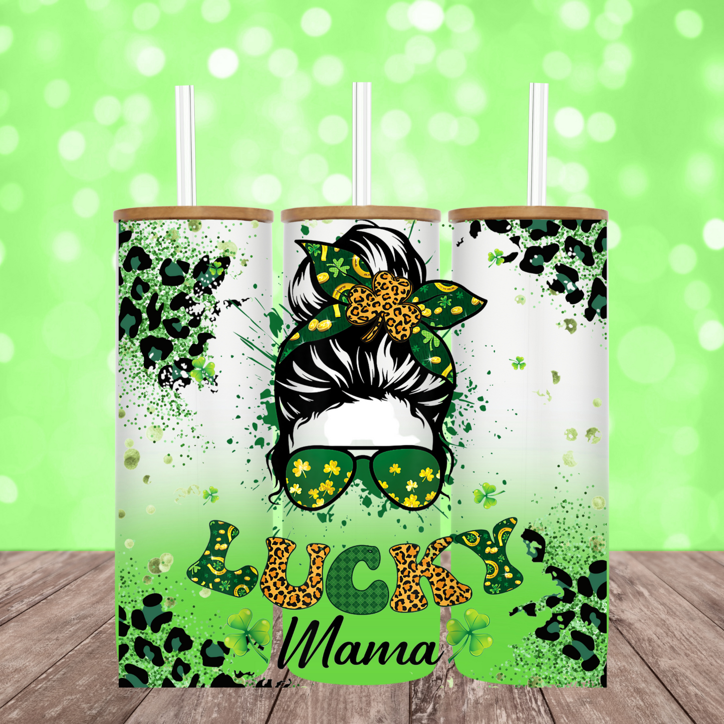 St. Patty's day Glass Tumbler